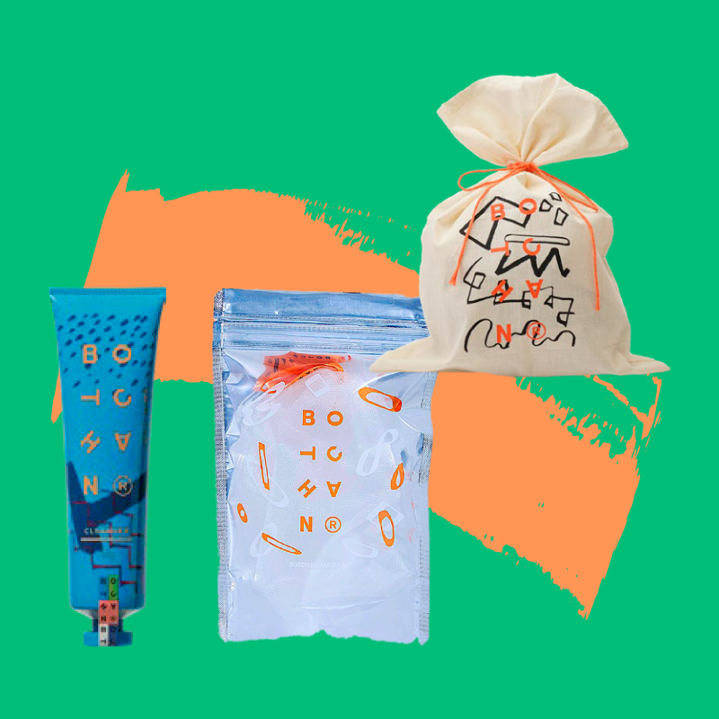 ボッチャン ささやかギフト (ジェントルクレンザー/シャボンネット)